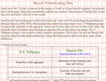 Tablet Screenshot of eschertile.com